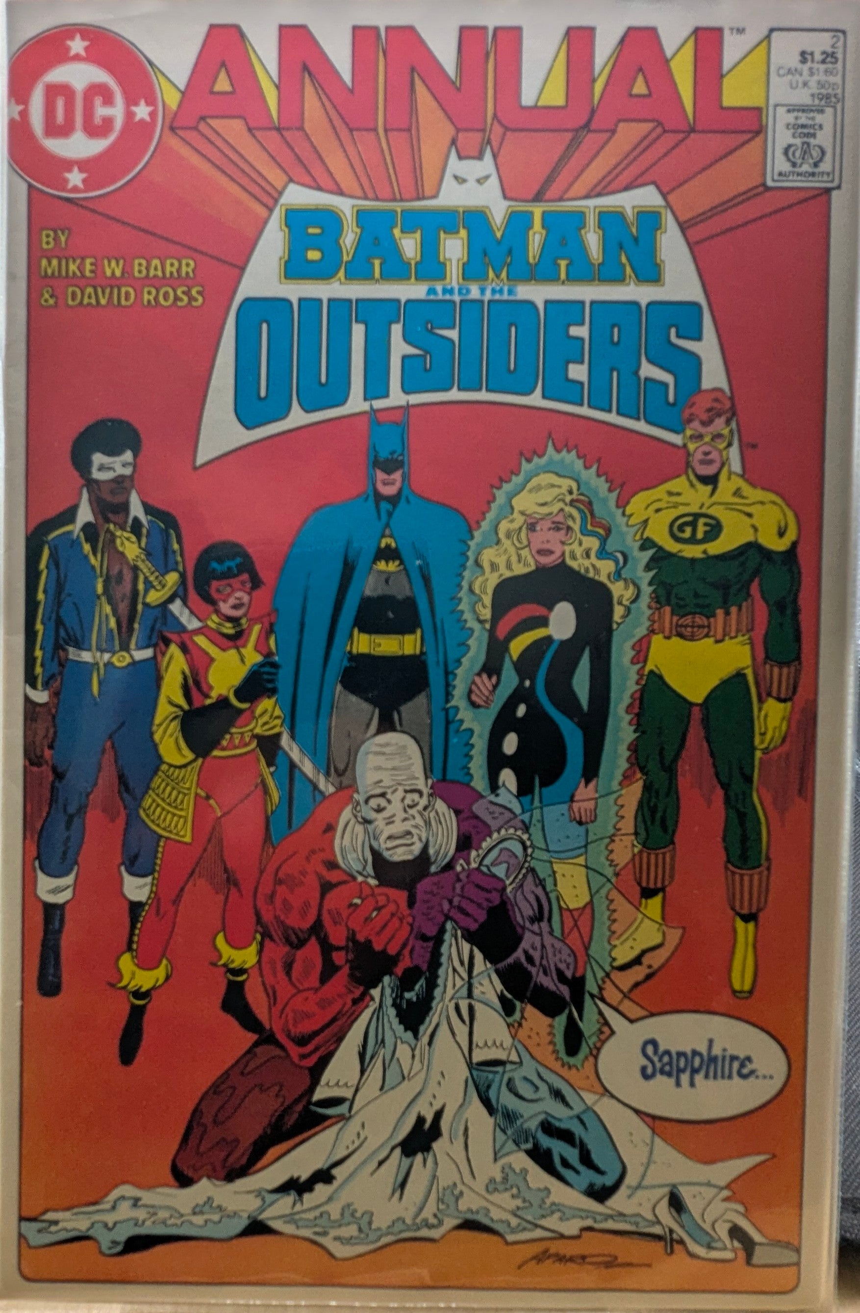 Batman and the Outsiders Annual #2