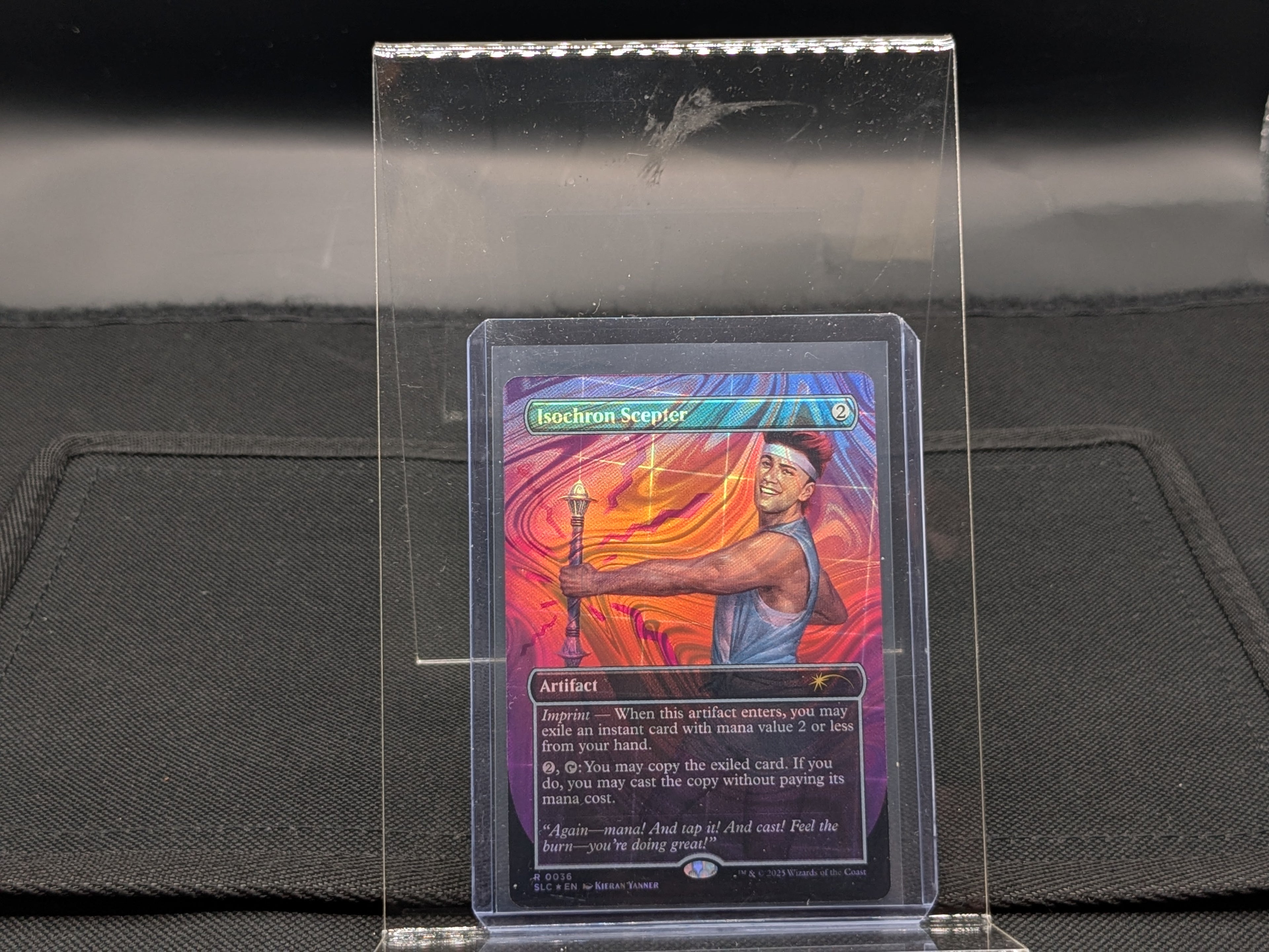 Isochron Scepter(Borderless/Halo Foil)