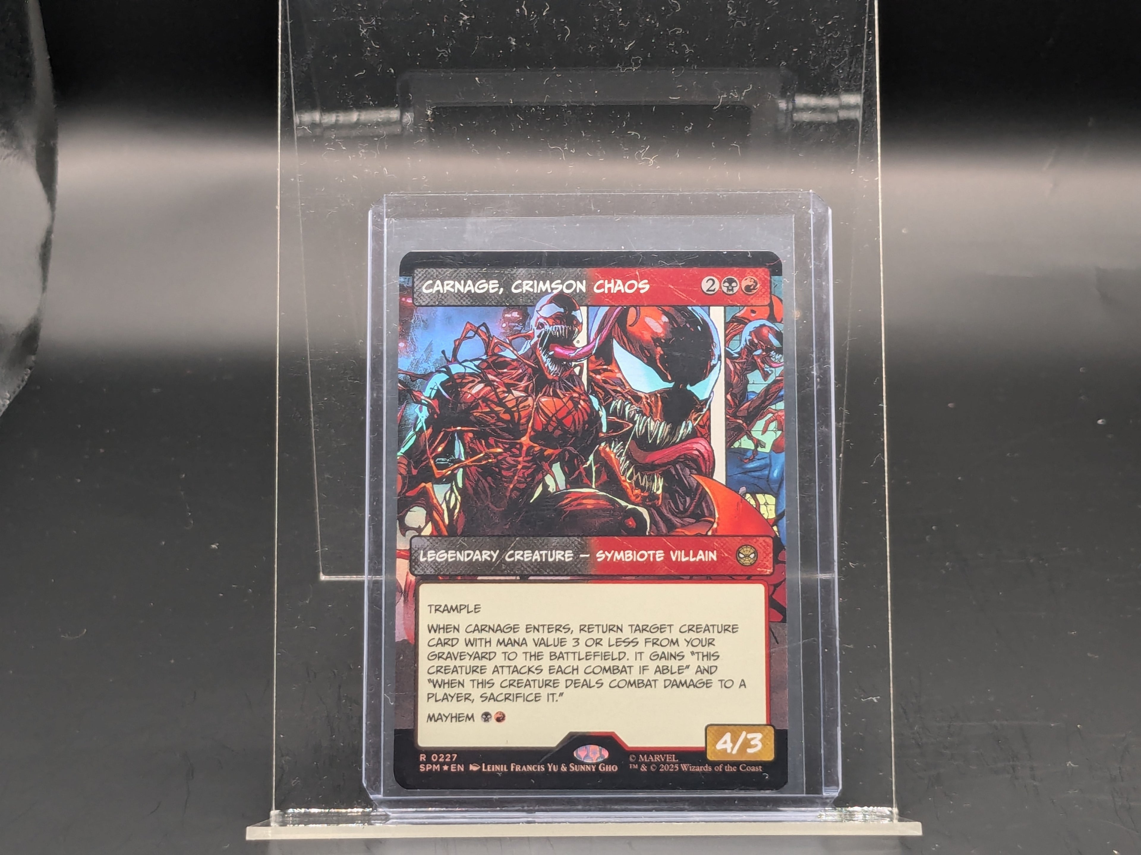 Carnage, Crimson Chaos(Borderless/Foil)
