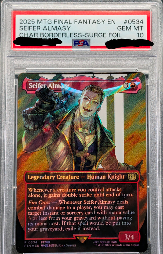 Seifer Almasy PSA 10