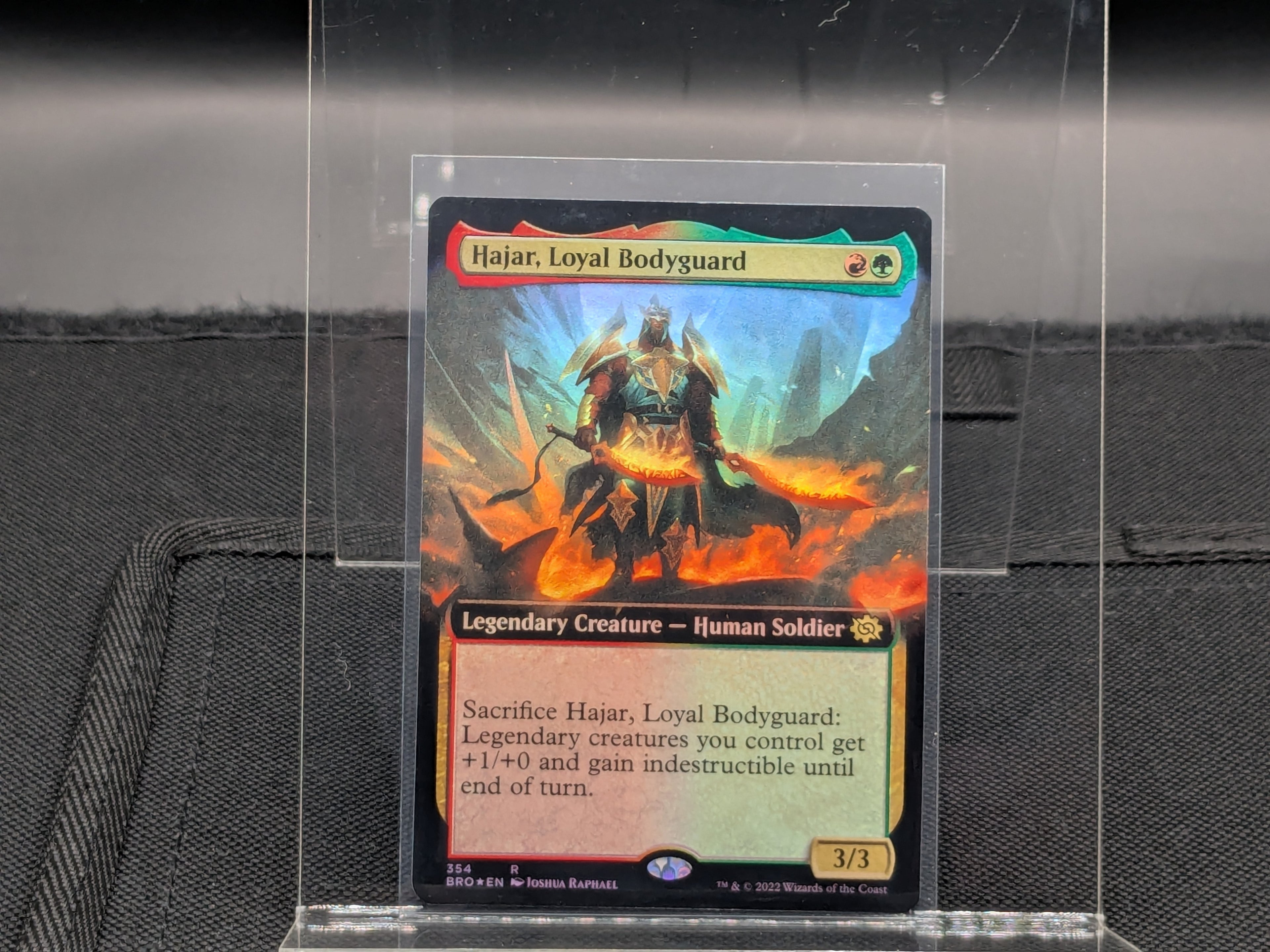 Hajar, Loyal Bodyguard(Extended Art/Foil)
