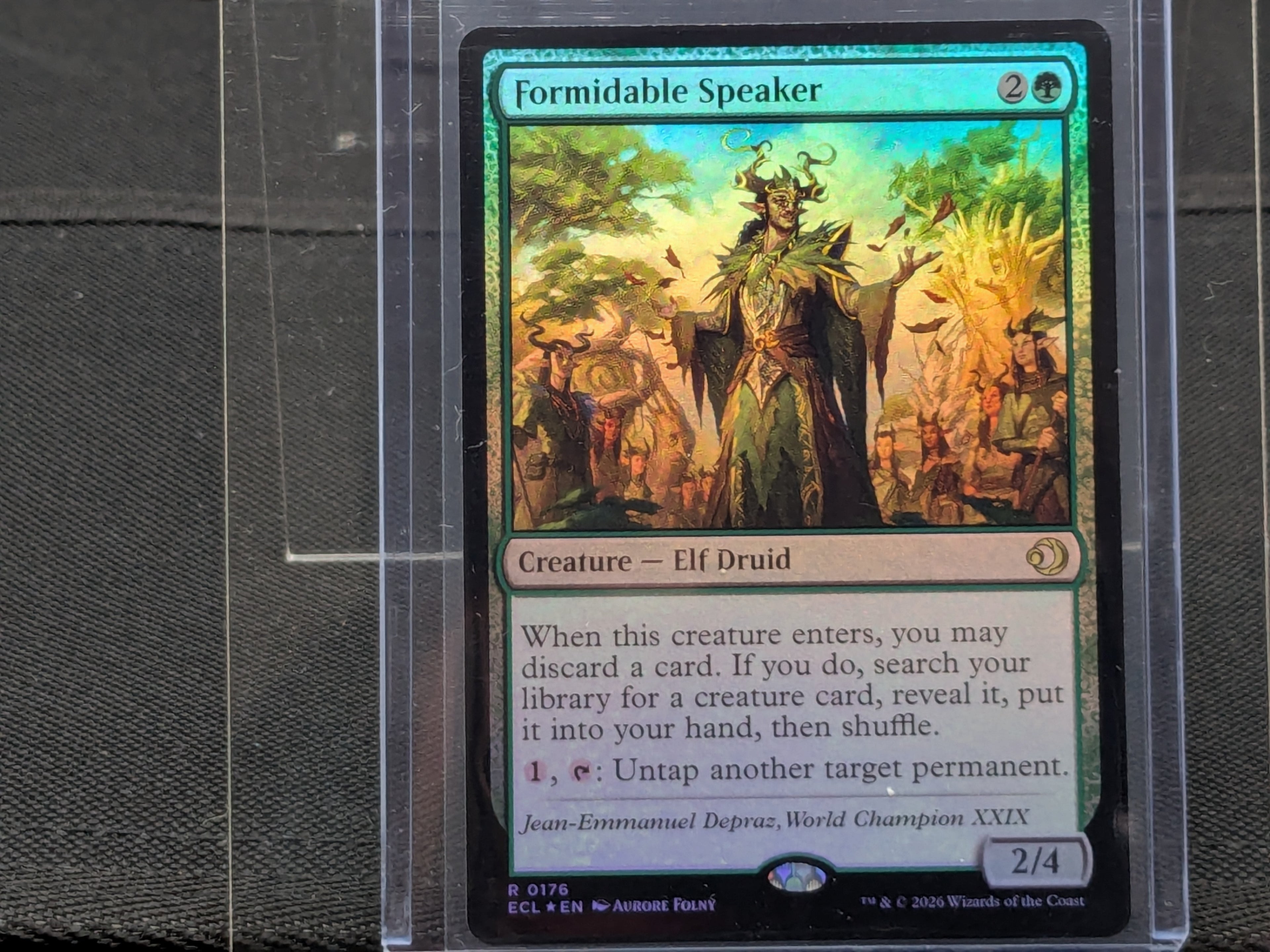 Formidable Speaker(Foil)