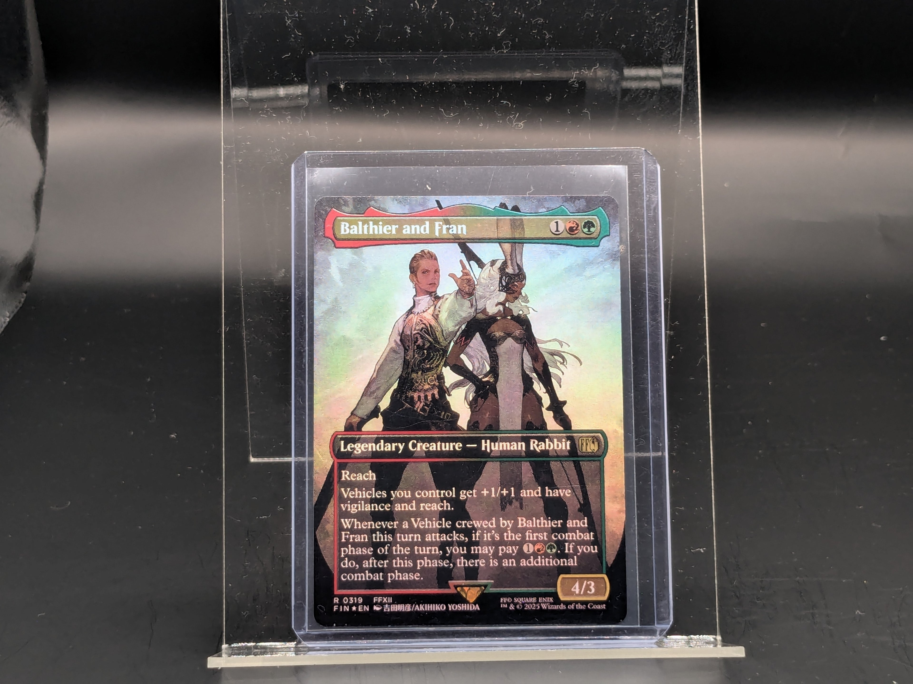 Balthier and Fran(Borderless/Foil)