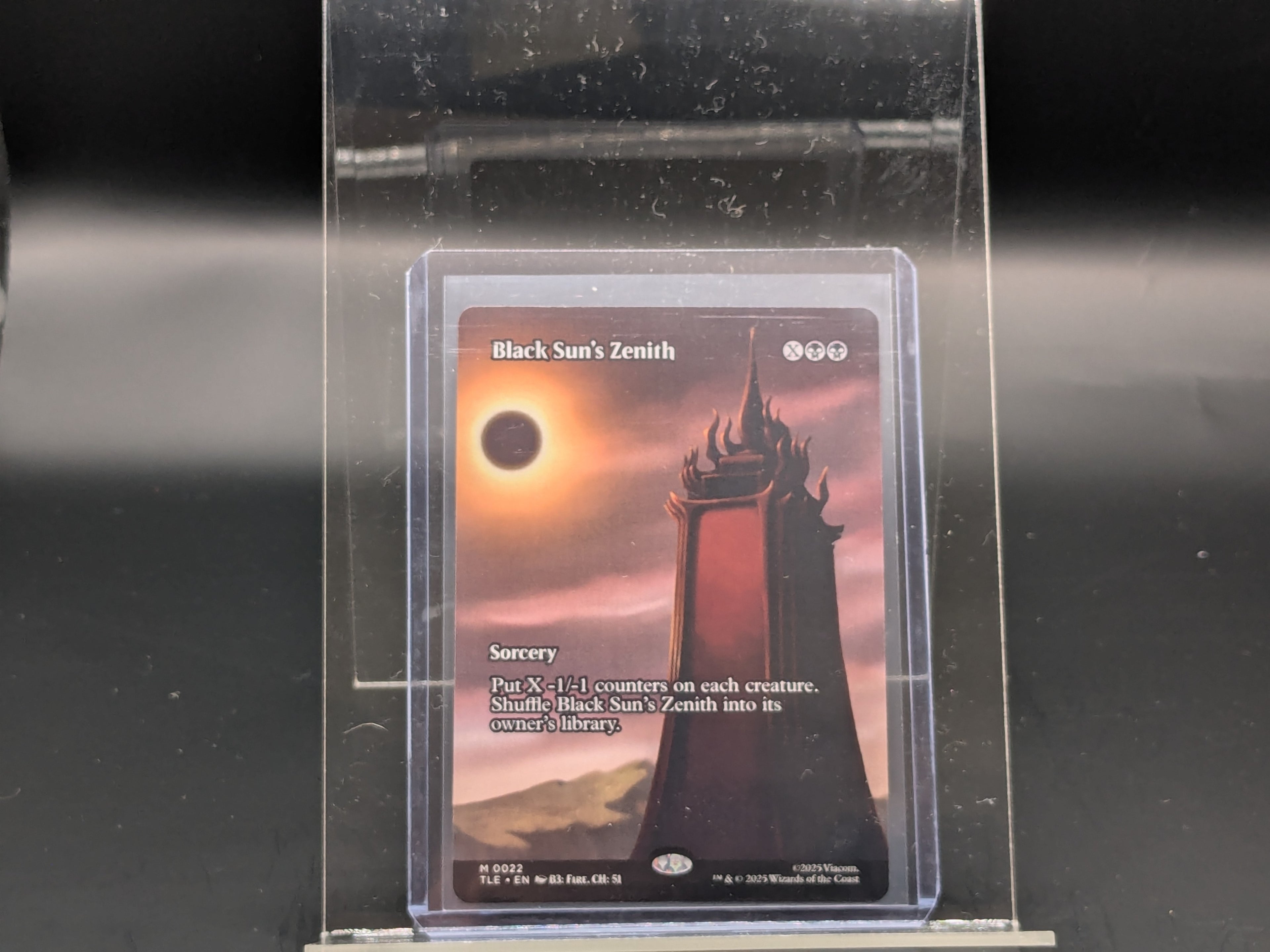 Black Sun's Zenith(Borderless)